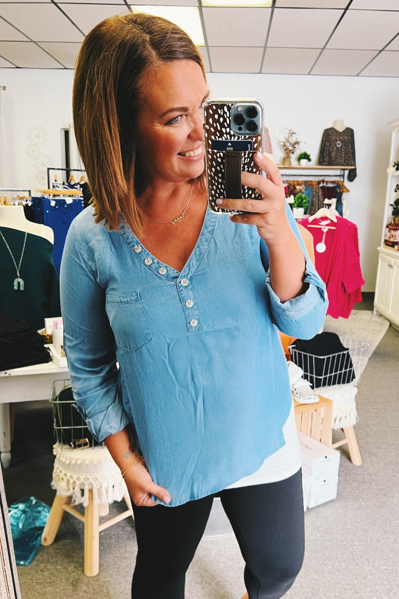 Sondra Chambray Shirt