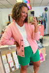Sadie Kelly Green Trouser Shorts