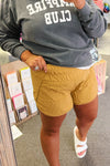Wendy Windbreaker Shorts Light Mustard