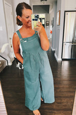 Willa Wide Leg Jumpsuit With Pockets - 3 colors