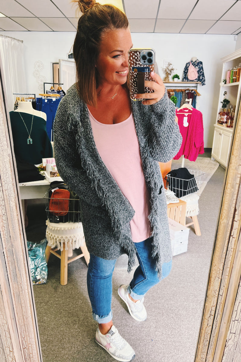 Lulu Relaxed Fit Tank Cream Mauve