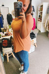Lulu Relaxed Fit Tank Butter Orange