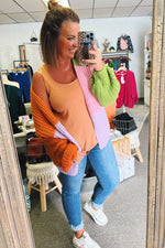 Lulu Relaxed Fit Tank Butter Orange
