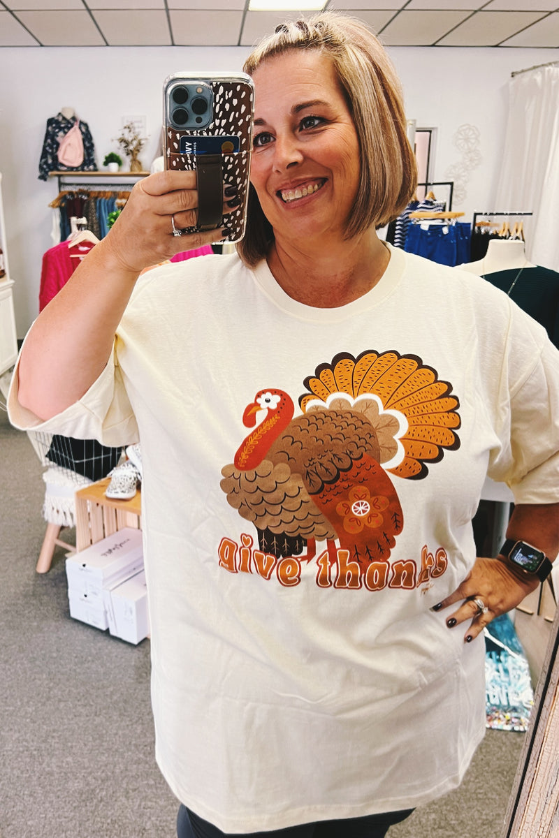 Give Thanks Turkey Tee