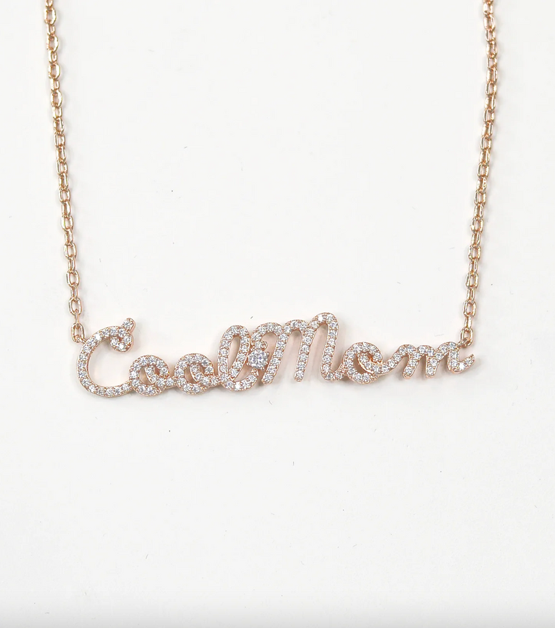 Cool Mom Rose Gold Necklace