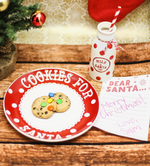 Santa's Milk & Cookie Set