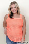 Dawn Knit Peplum Tank Top : 3 colors