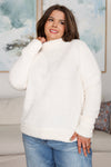 Elaine Mock Neck Boucle Sweater