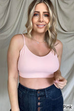 Fawn Solid Ribbed Bralette- 4 colors